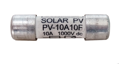 太陽能電池板應用中的圓柱型光伏熔斷器